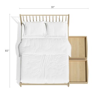 The Streamlined Storage Queen Bundle - Primary View 1 of 7 (Click To Zoom).