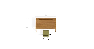 Madera Oak 54 Desk