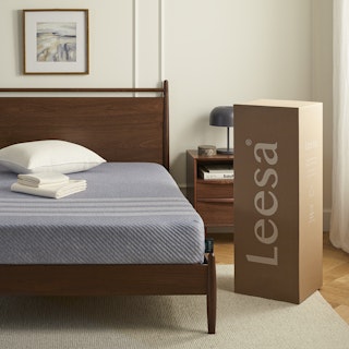 The Leesa Panel Bed Bundle - Studio Full - Primary View 1 of 6 (Click To Zoom).