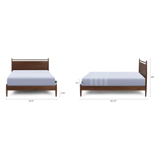 The Leesa Panel Bed Bundle - Studio Queen - Primary View 1 of 6 (Click To Zoom).