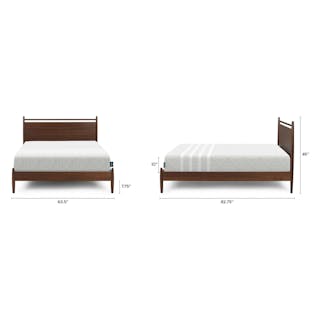 The Leesa Panel Bed Bundle - Original Queen - Primary View 1 of 6 (Click To Zoom).