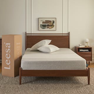 The Leesa Panel Bed Bundle - Original Queen