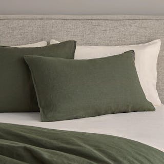 The 100% Linen Bedding Bundle - Queen - Primary View 1 of 9 (Click To Zoom).