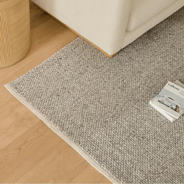 8'x10' Vanilla Ivory Handmade Fabric Area Rug | Texa | Article