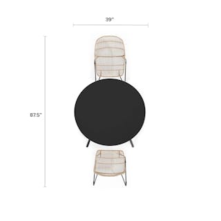 The Ballo x Selka Patio Bundle - Primary View 1 of 6 (Click To Zoom).