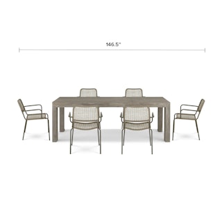 The Atica x Manna Dining Bundle - Primary View 1 of 6 (Click To Zoom).