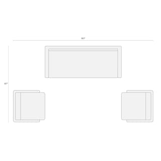 The Laholm Sofa Set - Primary View 1 of 7 (Click To Zoom).