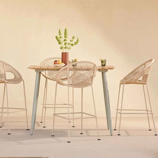Kasiko Bar Stool Bundle - Primary View 1 of 4 (Click To Zoom).