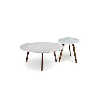 The Mara Coffee x Side Table Bundle - Primary View 1 of 6 (Click To Zoom).