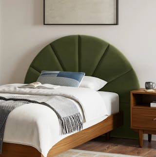 The Basi x Almelo Velvet Bedroom Bundle - Twin - Primary View 1 of 6 (Click To Zoom).