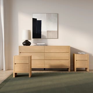 The Leif Dresser x Nightstand Bundle - Primary View 1 of 6 (Click To Zoom).