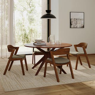 The Meja Dining Chair x Conan Dining Table Bundle