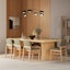 The Mikkel Dining Chair x Torme Dining Table Bundle - Gallery View 1 of 6.
