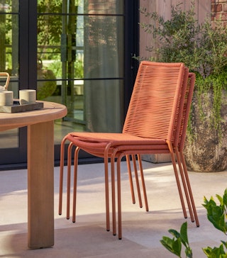 Daphne Dining Table x Zina Dining Chair Bundle - Primary View 1 of 7 (Click To Zoom).