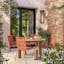 Daphne Dining Table x Zina Dining Chair Bundle - Gallery View 1 of 7.