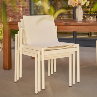 Avalon 74.5" - 98" Extendable Table x Tola Chair Bundle - Primary View 1 of 9 (Click To Zoom).