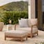 Elise Lounge Chair x Ottoman Bundle - Gallery View 1 of 6.