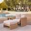 Willa Lounge Chair x Ottoman Bundle - Gallery View 1 of 6.