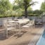 The Sarek Dining Table x Dining Chair x Armchair Bundle - Gallery View 1 of 8.