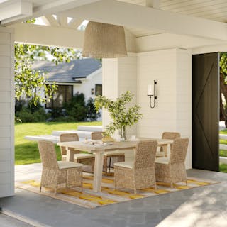 The Robbi Dining Chair x Dining Table Bundle - Primary View 1 of 6 (Click To Zoom).