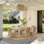 The Robbi Dining Chair x Dining Table Bundle - Gallery View 1 of 6.