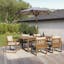 The Laholm Dining Table x Dining Chair Bundle - Gallery View 1 of 6.