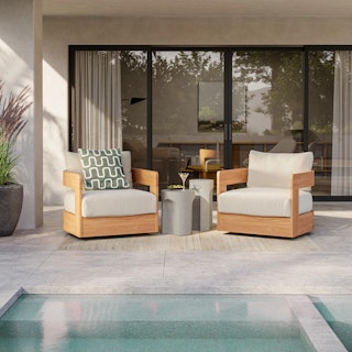 Pilou Lounge Chair Bundle - Primary View 1 of 4 (Click To Zoom).