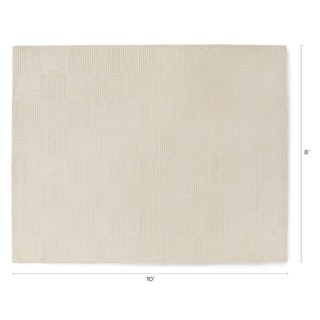 The Clyde Wool Rug x Rug Pad Bundle - 8 x 10 - Primary View 1 of 6 (Click To Zoom).