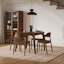 The Sylvo Dining Chair x Plumas Extendable Dining Table Bundle - Gallery View 1 of 6.