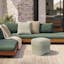 The Mika Pouf x Pillow Bundle - Gallery View 1 of 7.