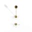 The Barbell Floor Lamp x Perforate Table Lamp Bundle - Gallery View 1 of 6.