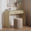 The Faydra Mini Desk x Cilo Ottoman Bundle - Gallery View 1 of 7.