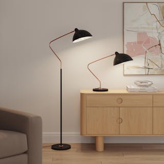 The Leap Floor Lamp x Table Lamp Bundle - Primary View 1 of 6 (Click To Zoom).