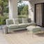 The Sarek Outdoor Sofa x Ottoman Bundle - Gallery View 1 of 6.