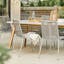 The Atra Outdoor Dining Table x Zina Dining Chair Bundle - Gallery View 1 of 6.