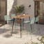 The Latta Outdoor Bar Table x Zina Outdoor Bar Stool Bundle - Gallery View 1 of 6.