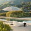 The Paras Tilting Umbrella x Paima Umbrella Base Bundle - Gallery View 1 of 6.