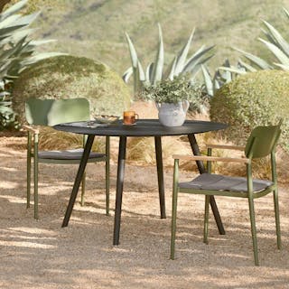 The Ballo Dining Table x Elan Dining Chair Bundle - Primary View 1 of 6 (Click To Zoom).