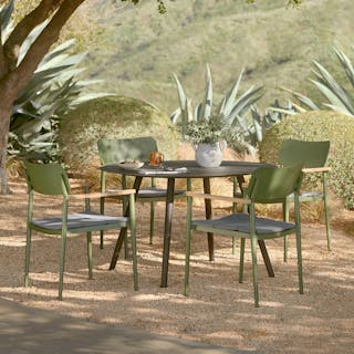 The Ballo Dining Table x Elan Dining Chair Bundle