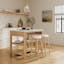 The Holme Kitchen Island x Nurmi Counter Stool Bundle - Gallery View 1 of 7.