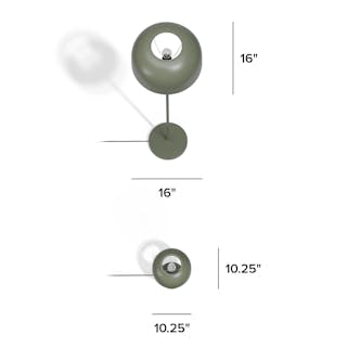The Oslo Floor x Table Lamp Bundle - Primary View 1 of 7 (Click To Zoom).
