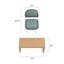 The Leif Modular Desk x Rya Office Chair Bundle - Gallery View 1 of 6.