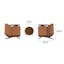 The Otio Leather Lounge Chair x Amoeba Side Table Bundle - Gallery View 1 of 6.