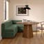 The Torme Dining Table x Malmo Banquette Bundle - Gallery View 1 of 7.