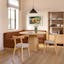 The Torme Dining Table x Malmo Banquette Bundle - Gallery View 1 of 7.