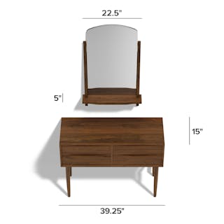The Lenia Console x Luras Mirror Bundle - Primary View 1 of 6 (Click To Zoom).
