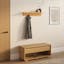 The Boe Storage Bench x Shelly Shelf and Coat Rack Bundle - Gallery View 1 of 6.