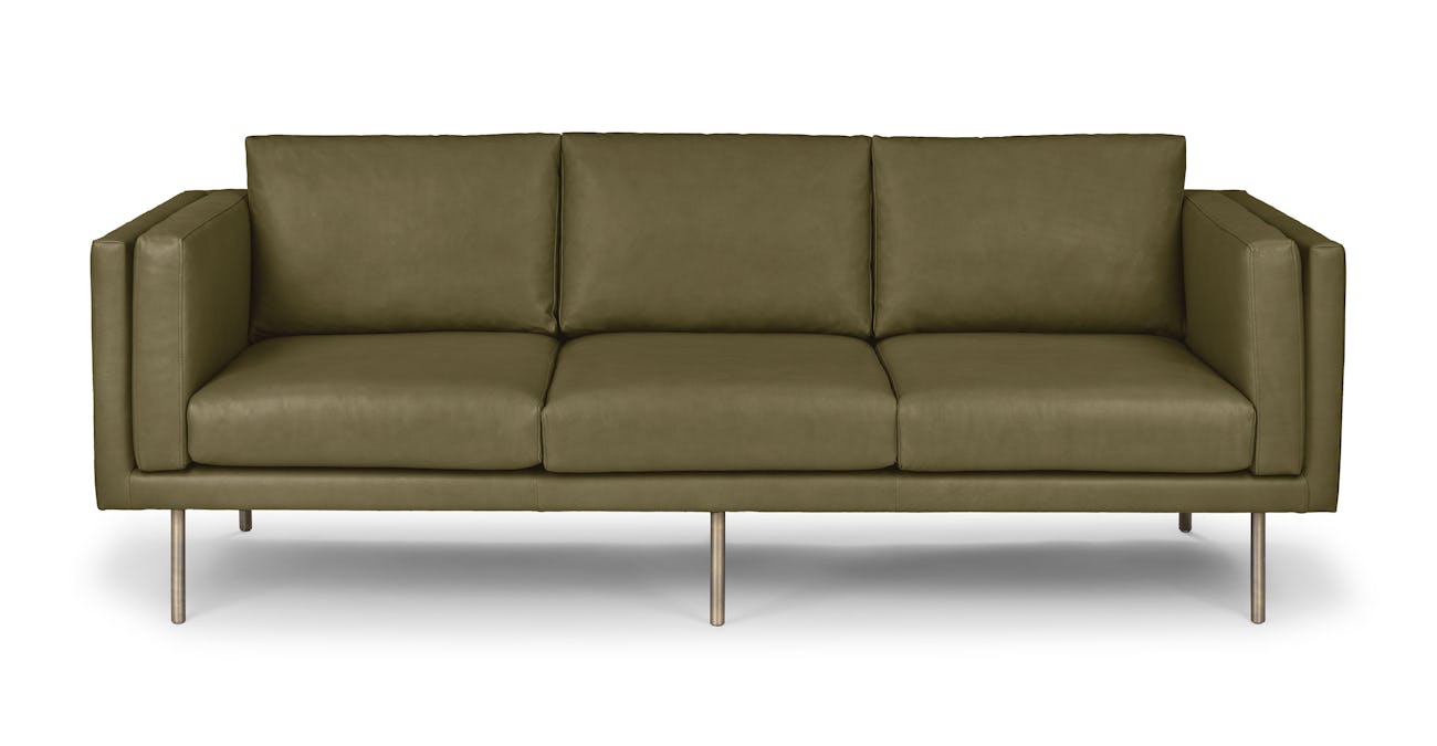 Belez Yuma Olive Green Sofa