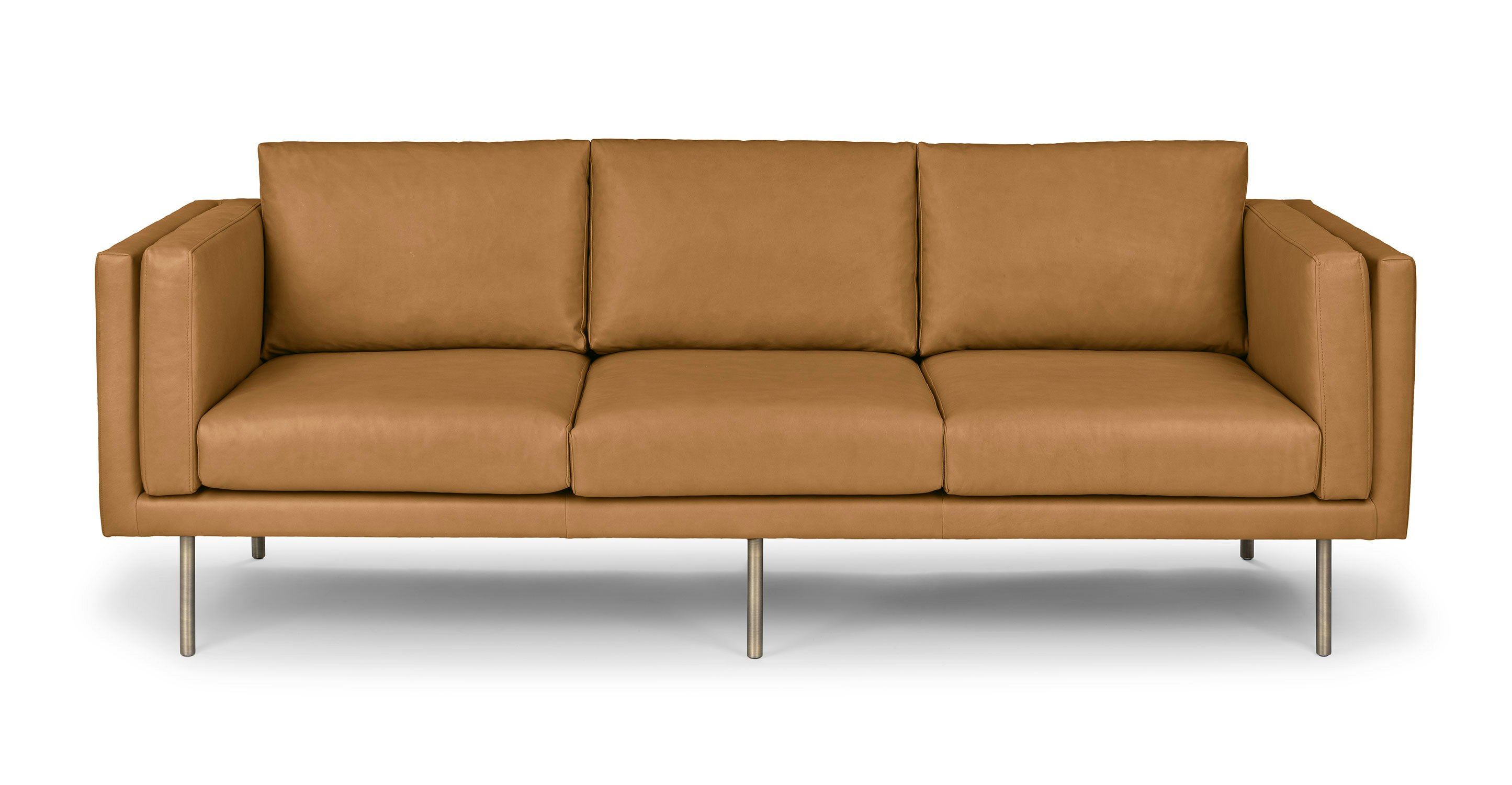 Belez Yuma Tan Sofa Article