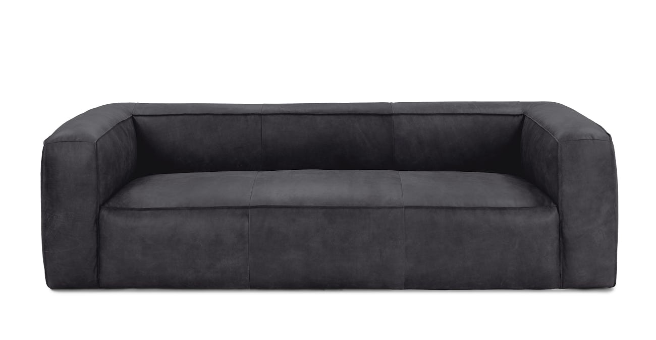 Cigar Rawhide Charcoal Sofa